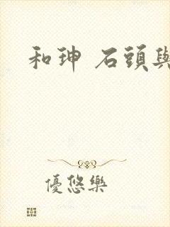 和珅 石头与水封面