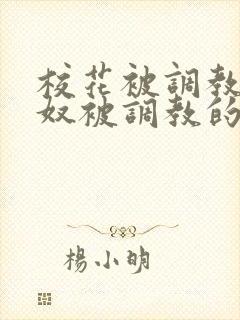 校花被调教成贱奴被调教的小说