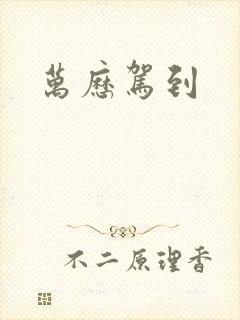 万历驾到