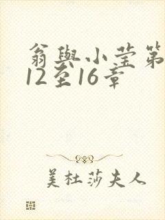 翁与小莹第十部12至16章