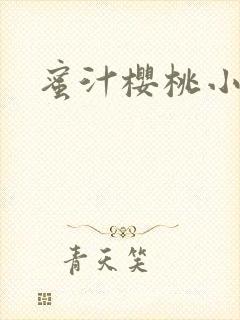 蜜汁樱桃小说封面