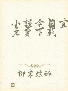 小说今日宜偏爱免费下载