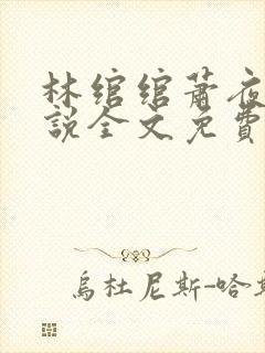 林绾绾萧夜凌小说全文免费阅读封面