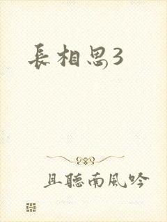 长相思3封面