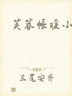 芙蓉帐暖小说