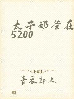 太子奶爸在花都5200