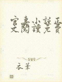官妻小说正版全文阅读免费封面