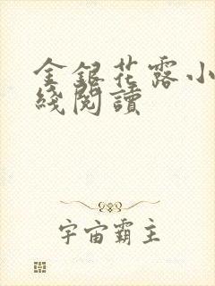 金银花露小说在线阅读封面
