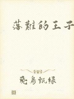 落难的王子