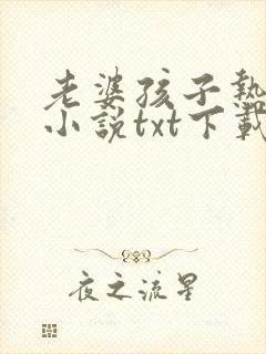 老婆孩子热炕头小说txt下载