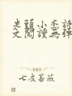 光头小杰诗涵全文阅读无弹窗笔趣阁
