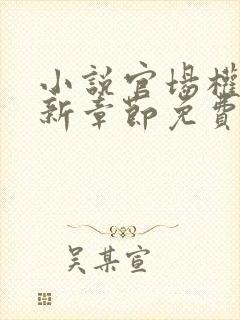 小说官场权欲最新章节免费阅读封面