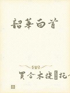 韶华白首封面