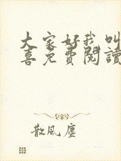 大家好我叫林小喜免费阅读小说