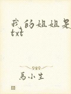 我的姐姐是美女txt