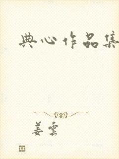 典心作品集封面