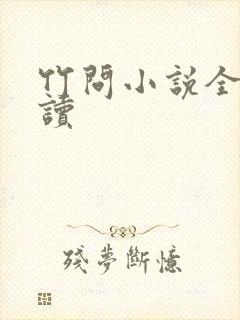 竹问小说全文阅读