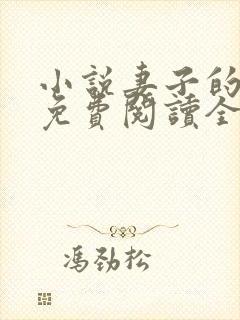 小说妻子的秘密免费阅读全文