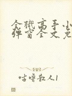 全职高手小说无弹窗全文免费阅读