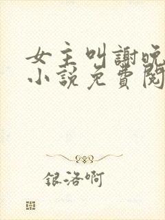 女主叫谢晚凝的小说免费阅读封面