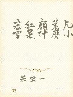 宋红颜叶凡唐若雪是什么小说封面