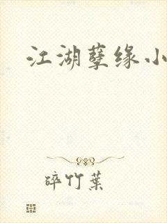 江湖孽缘小说