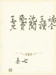 王飞沈玉娇小说免费阅读全文封面