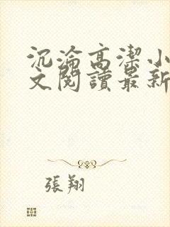 沉沦高洁小说全文阅读最新章节更新