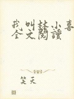 我叫林小喜小说全文阅读