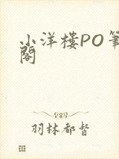 小洋楼PO笔趣阁