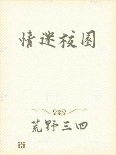 情迷校园封面