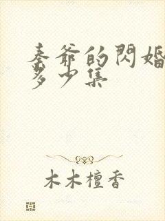 秦爷的闪婚娇妻多少集