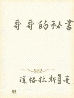 哥哥的秘书