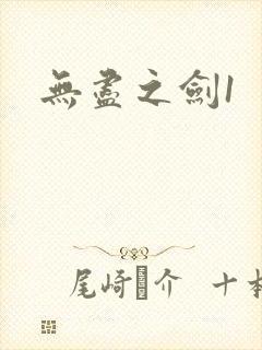 无尽之剑1封面