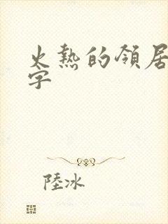 书籍封面