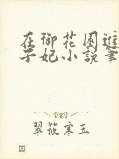 在御花园进入太子妃小说笔趣阁