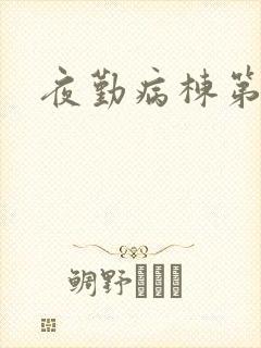 夜勤病栋第二部封面