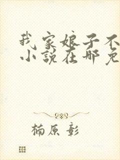 我家娘子不对劲小说在哪免费下载