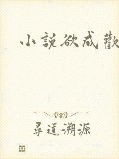 小说欲成欢