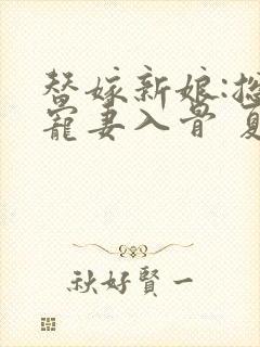 替嫁新娘:总裁宠妻入骨 夏紫艺封面