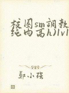 校园sm调教(纯肉高h)1v1