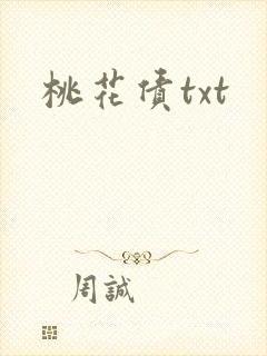 桃花债txt封面