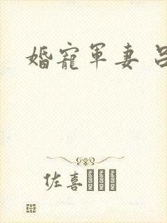 婚宠军妻 吕颜封面