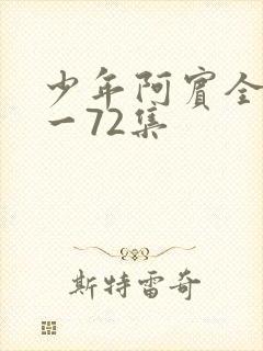 少年阿宾全集1一72集封面