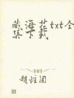 藏海花txt全集下载