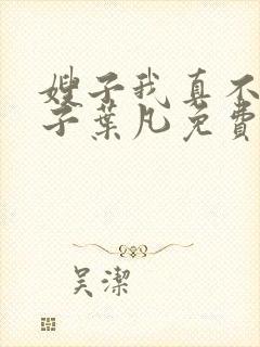 嫂子我真不是傻子叶凡免费下载
