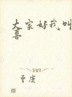 大家好我叫林小喜