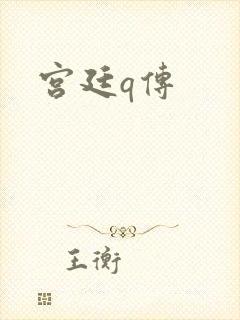 宫廷q传封面