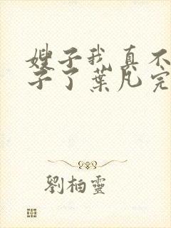 嫂子我真不是傻子了叶凡完全版