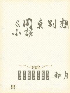 《同桌别想逃》小说